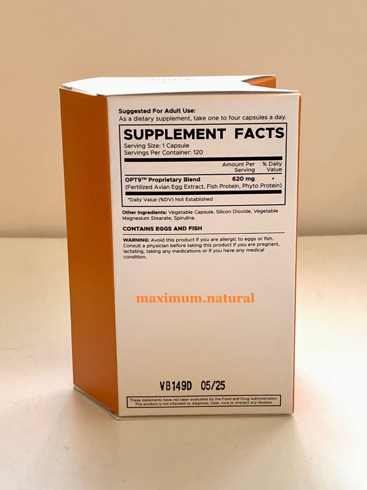 LifePharm Laminine supplement 2 ECO bottles x 120 caps. each