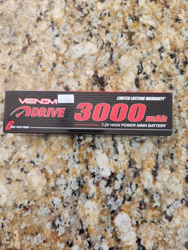 VENOM 7.2v High Power NiMH 3000mAh 6 Cell Flat Pack Battery Brand New 1539