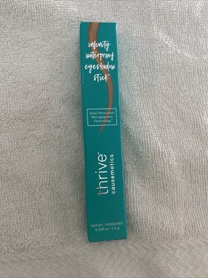 Thrive Causemetics Infinity Waterproof Eyeshadow Dr Q Caramel Bronze Shimmer
