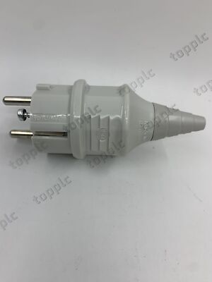 1PC NEW MENNEKES INDUSTRIAL PLUG SCHUKO TYP 10749 IP44 230V 16A 2PE