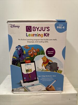 Osmo BYJUs Learning Kit Disney Pre-K Essential Edition Nemo Winnie the Pooh Ipad