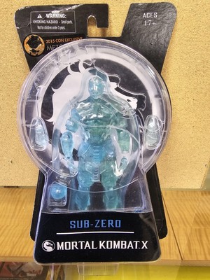 Mezco Mortal Kombat X: Sub-Zero - 2015 SDCC Con Exclusive Ice Clone READ