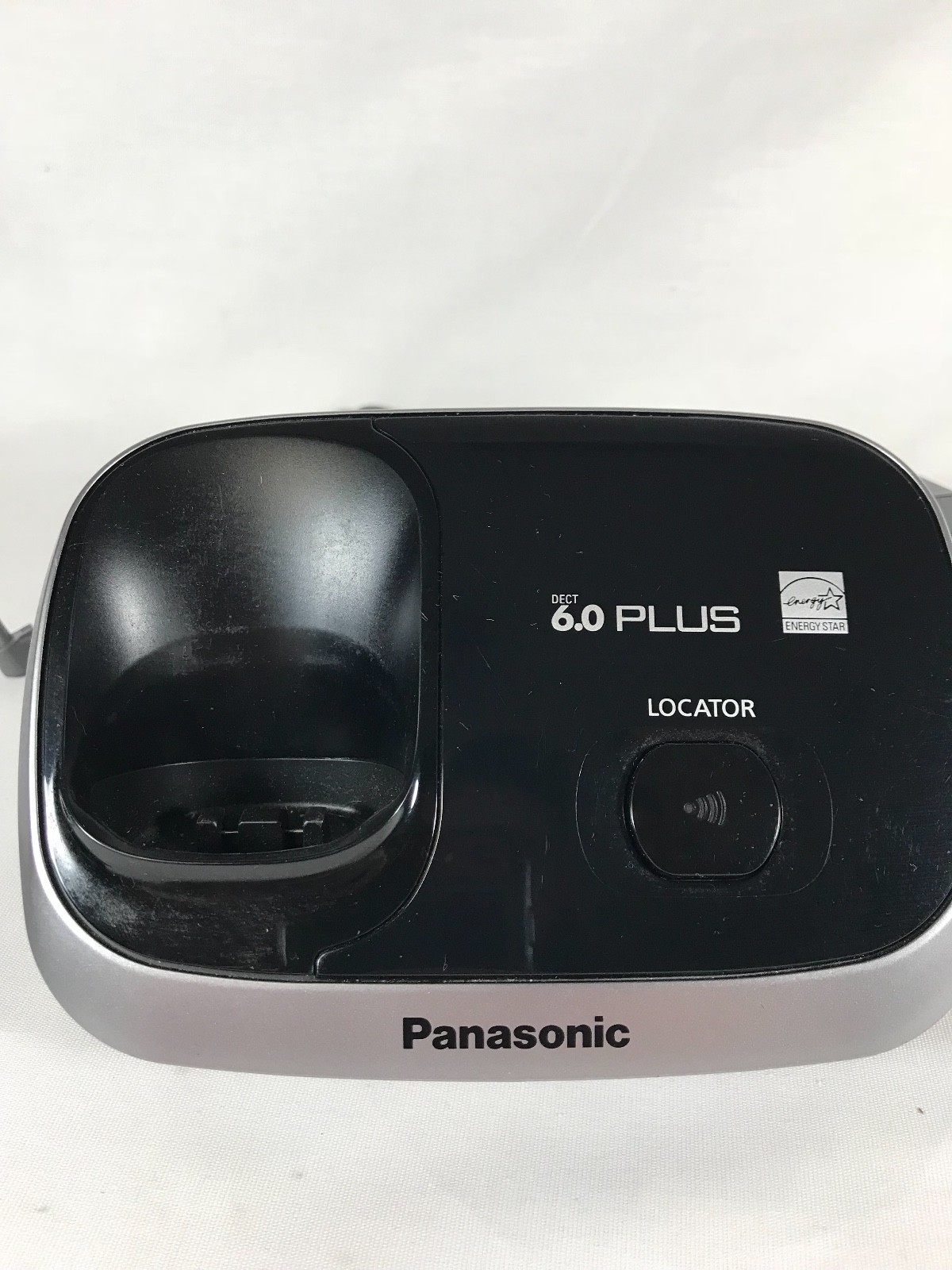 Panasonic KX-TG6512B Black Cordless Phone Expandable System w/ Working Handset