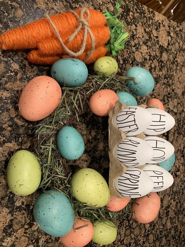 Rae Dunn Inspired Easter Eggs