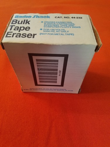 RADIO SHACK BULK TAPE ERASER 44-232