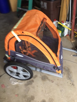 instep sync singleton bike trailer