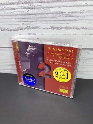 Pyotr Ilyich Tchaikovsky - Symphonies No.4, 5 & 6 Pathetique (CD) New Sealed