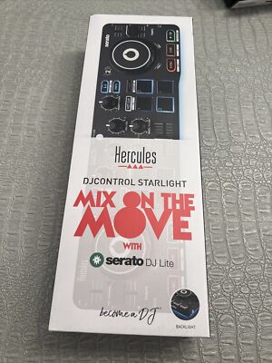 Hercules DJ DJControl Starlight Controller for Serato DJ Lite