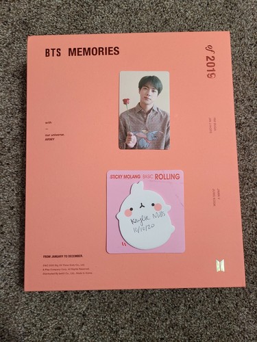 防弾少年団(BTS) - BTS メモリーズ　2019 DVD  【ジン】 NEW BTS Memories Of 2019 DVD with Preorder Gift and Jin
