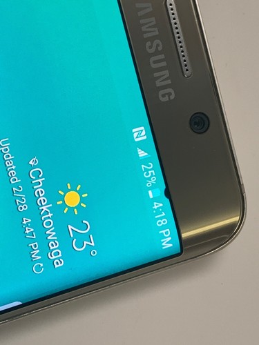 Lot of 2 Samsung Galaxy S6 Edge+ Plus G928 T-mobile Unlocked Gold Smartphones