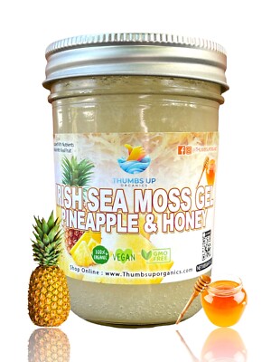 sea moss gel With Pineapple And Manuka Honey