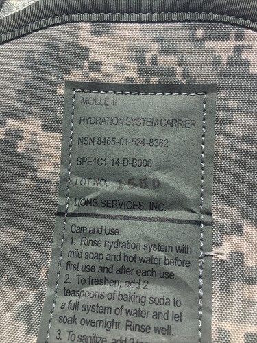 Condor Multicam Modular MOLLE Hydration Carrier H2O Water Bottle Tactical Pouch