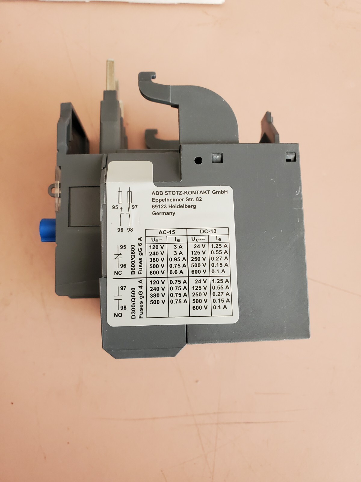 ABB TF42-10 Thermal Overload Relay