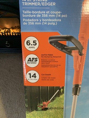 BLACK+DECKER High Performance 6.5 Amp 14 in. String Trimmer - GH900