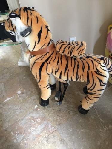 Kids Ride On Tiger Toy Giddy Up