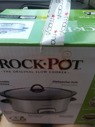 Crock Pot SCCPVP400-PY Smart-Pot 4-Quart Digital Slow Cooker