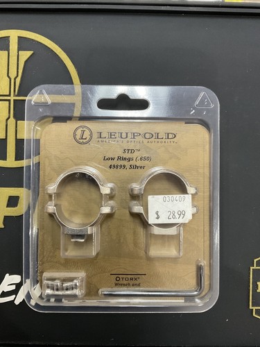 Leupold ■スタンダード リング　1インチ　LOW 49898　未使用 Leupold Standard Rifle Scope Ring, 1in, Low, Matte - 1 out