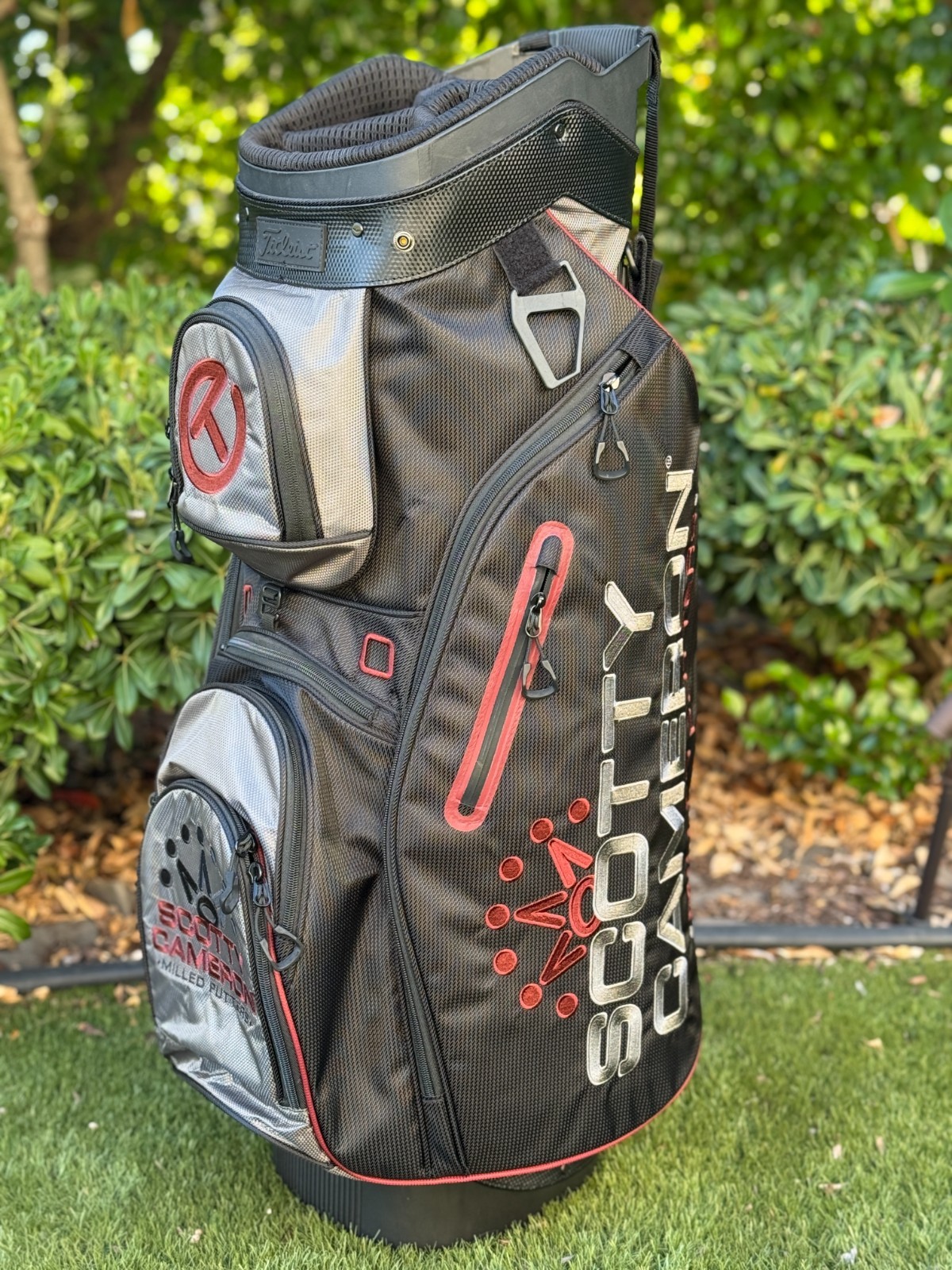 ラウンド用品・アクセサリー Scotty Cameron Circle T Aluminum Bag Tag NEW Scotty Cameron Circle T Putting Disc Bag Tag Putting