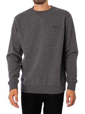 Мужская толстовка с логотипом Superdry Essential, серая