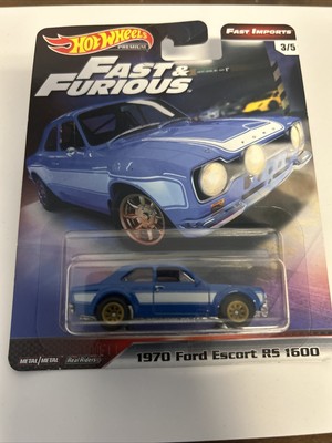 HOT WHEELS PREMIUM FAST & THE FURIOUS FAST IMPORTS 70 FORD ESCORT RS1600  NEW