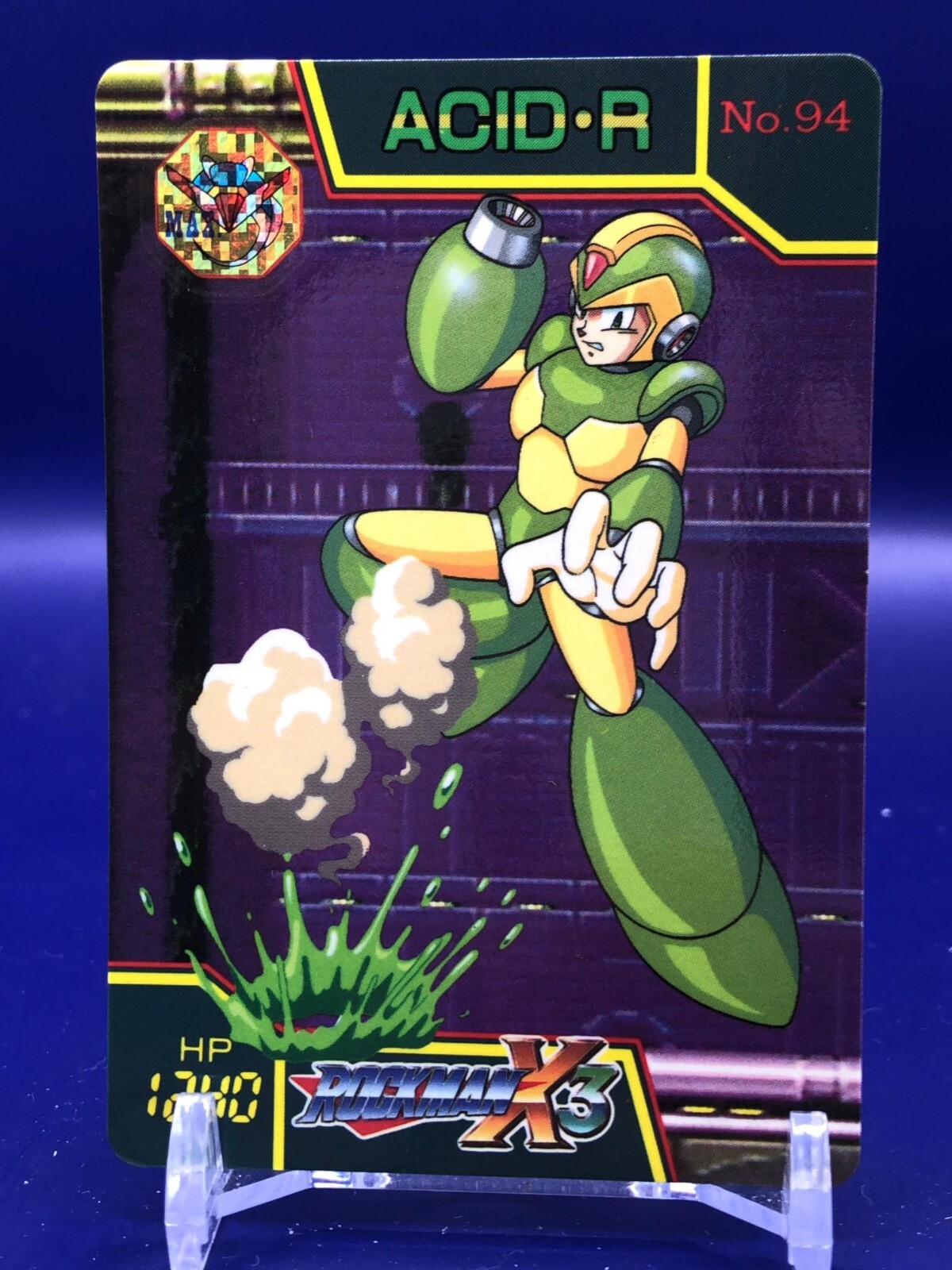 Acid R Mega Man Megaman X3 No.94 Card Bandai 1995 Japanese | eBay
