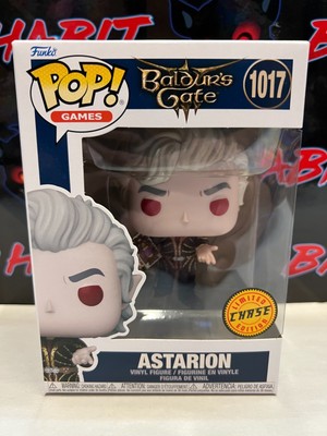 NEW FUNKO POP GAMES 1017 BALDURS GATE ASTARION CHASE 3.75'' VINYL FIGURE