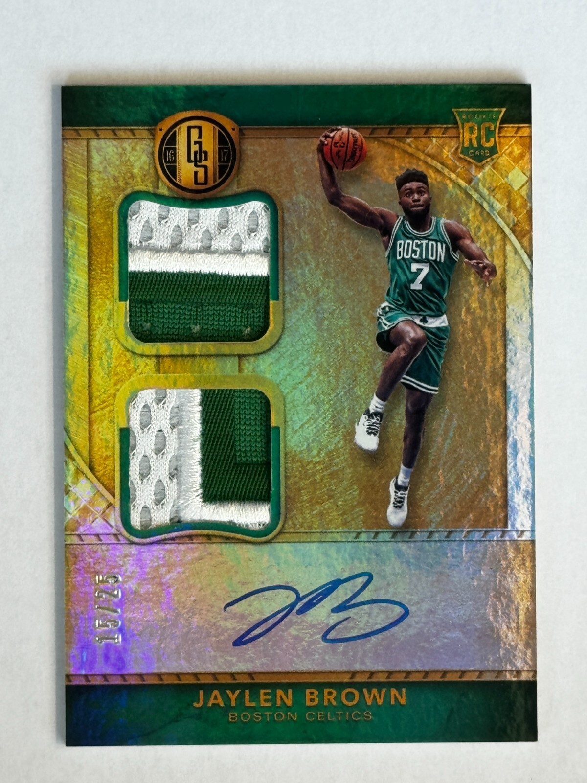 Jaylen Brown RC GD 25枚限定 ジャージナンバー　激レア Jaylen Brown RC GD 25枚限定 ジャージナンバー 激レア Jaylen