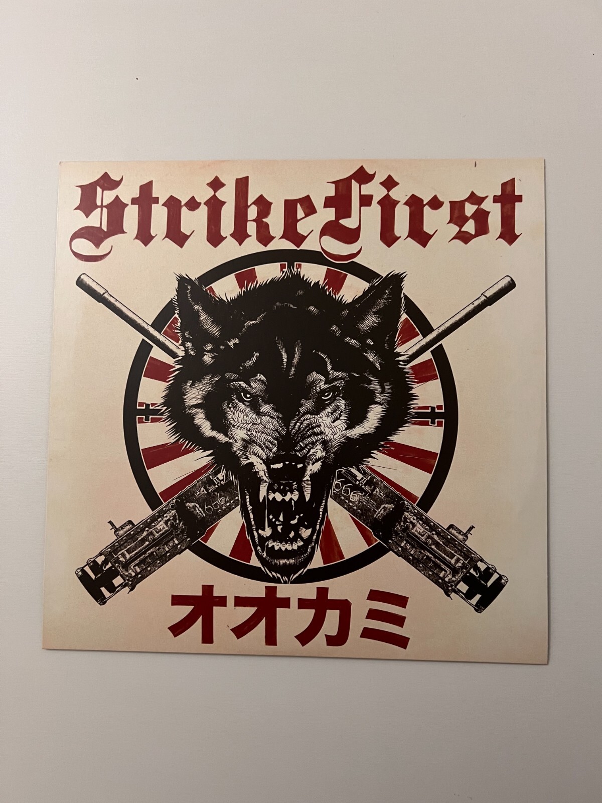 Strike First - Wolves LP Oi Punk vinyl Longshot LSM