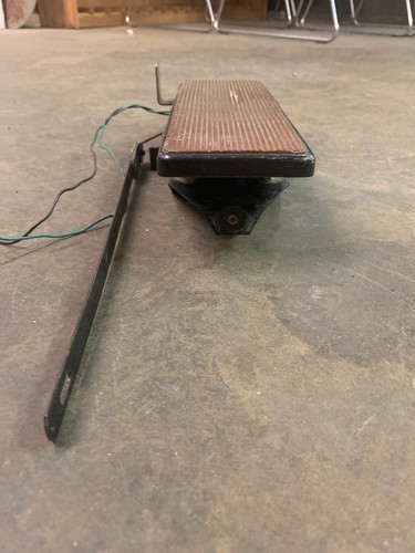Vintage Instrumental Organ Foot Pedal Untested Unknown Condition
