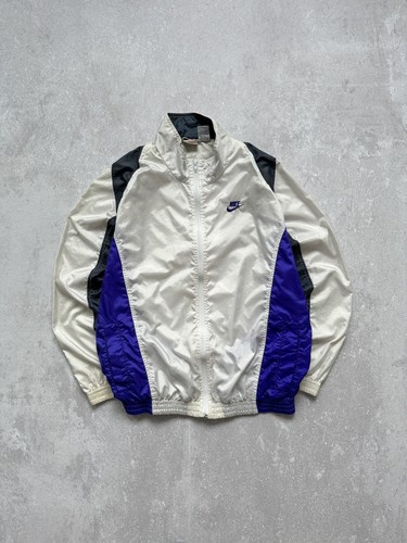 ジャケット・アウター 90s nike gimmick padded nylonjacket tech Vintage 90s Nike Swoosh Logo Nylon Track Jacket Mens Size M