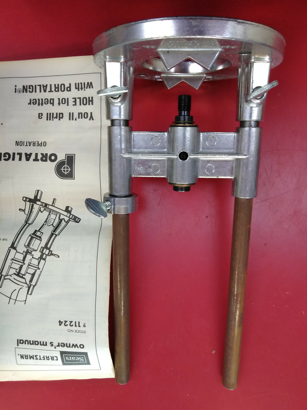 Sears Craftsman Precision drill guide, 11224,