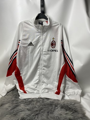 Vintage Adidas AC Milan Football Jacket Soccer Track Top
