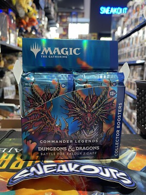 Magic The Gathering Commander Legends Battle for Baldur s Gate Collector Booster