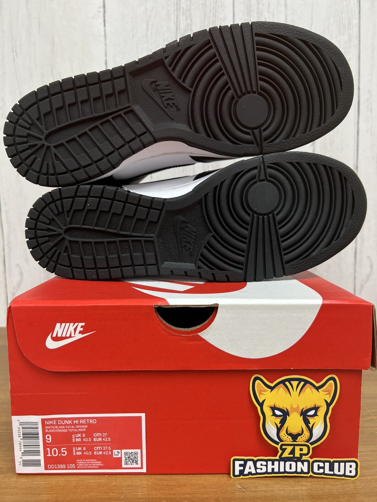 Nike Dunk High Black White Panda MENS DD1399-105