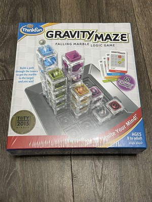 Thinkfun Gravity Maze Falling Marble Logic Game, Brand New in Shrink Wrap