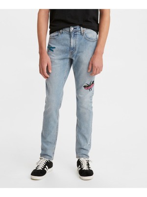 

LEVI STRAUSS - CO Мужские синие зауженные зауженные джинсы из эластичного денима, Синий, 288330832