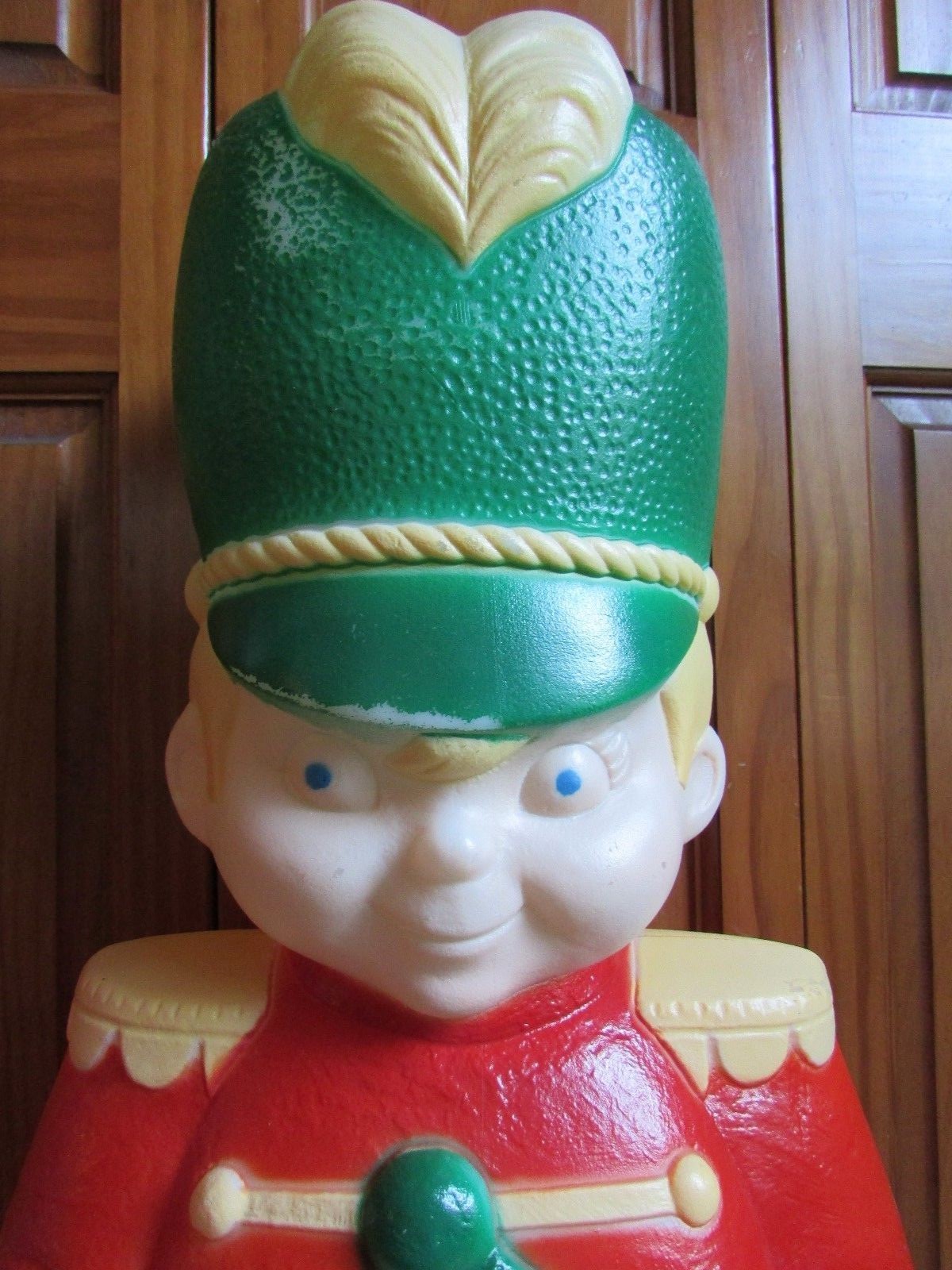Vintage Lighted Christmas Blow Mold Toy Soldier 34