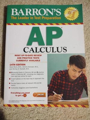 BARRON'S AP CALCULUS 14TH ED ''Students' #1 Choice''