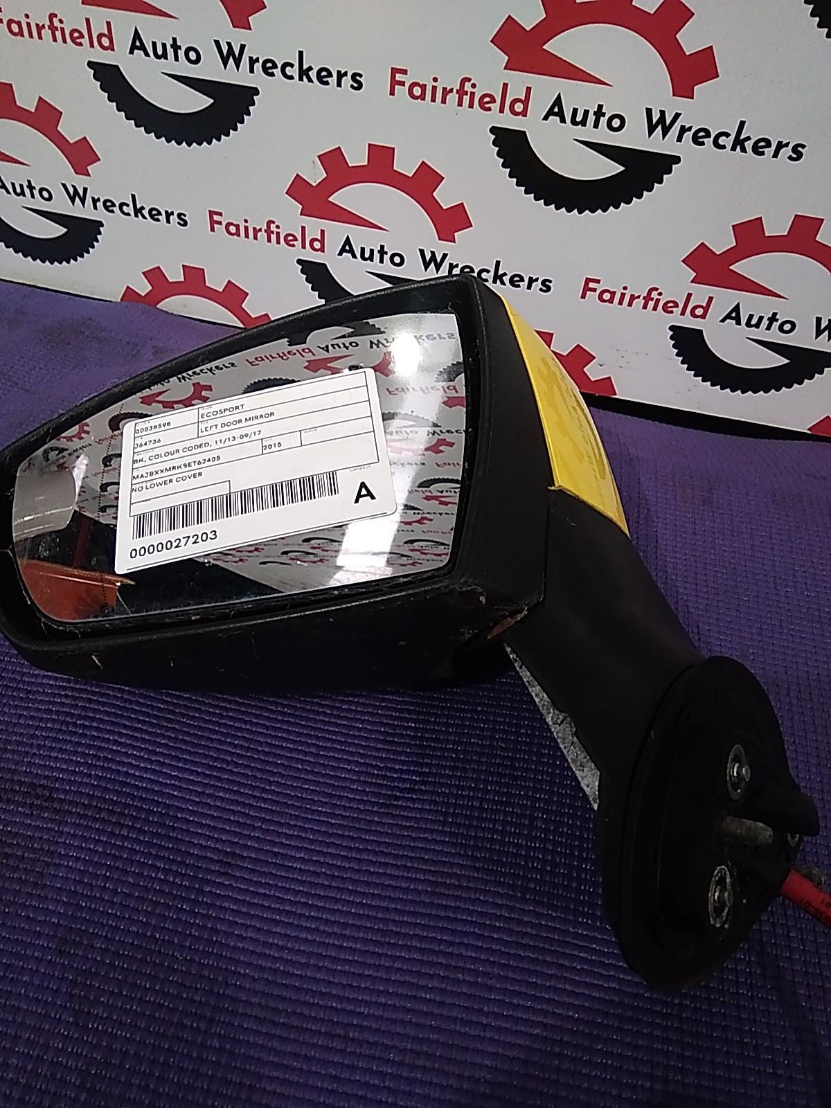 FORD ECOSPORT BK 11/2013-09/2017 LEFT DOOR MIRROR COLOUR CODED
