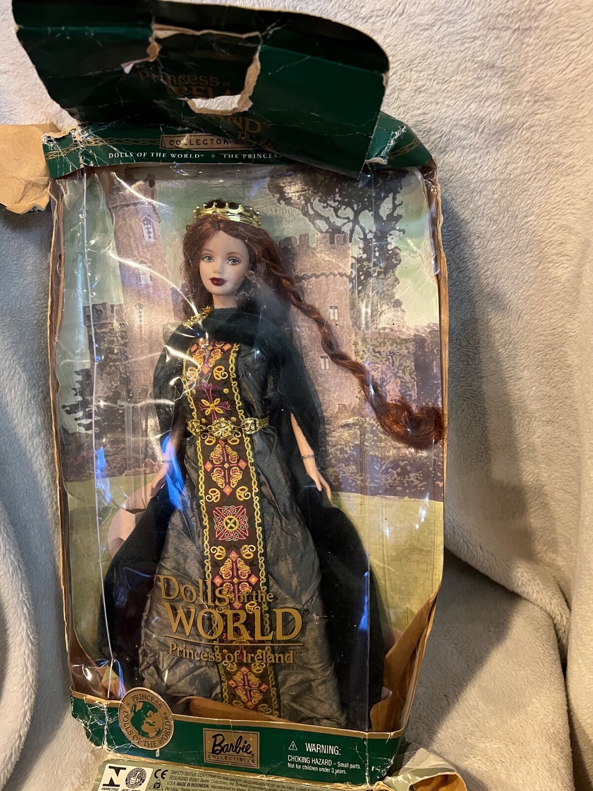 Barbie Princess of Ireland Dolls of the World The Princess Collection 2001