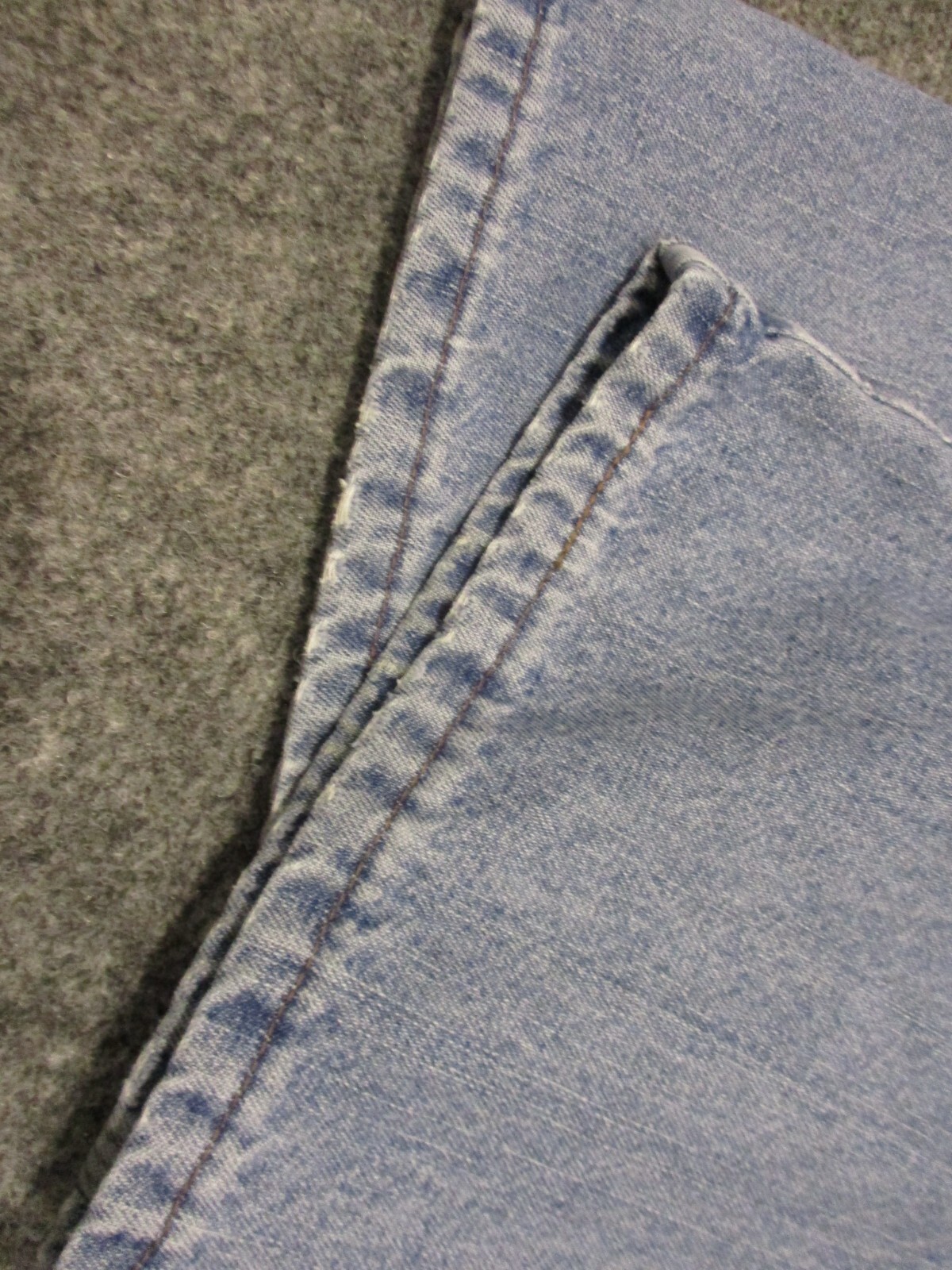 Wrangler Carpenter Jeans Men's 36x30 Blue Straight Leg Relaxed Fit Workwear*