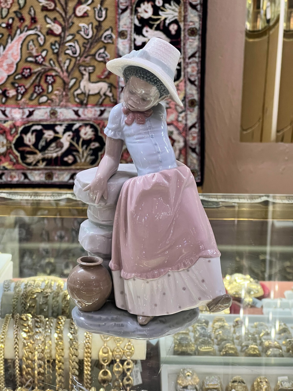 彫刻・オブジェ Lladro DE PASEO Y LECTURA 05000 彫刻・オブジェ Lladro DE PASEO Y LECTURA 05000 彫刻