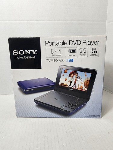 SONY ポータブルDVDプレーヤー DVP-FX750 Amazon.com: Sony DVP-FX750 7-Inch Portable DVD Player, Black