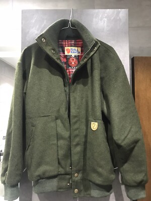Vintage Rare Fjallraven Echter Tyroler Loden Bomber Jacket Wool Size 36 Small S