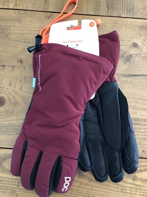 NEW POC Wrist Glove Big Solder Red Leather Mens Small