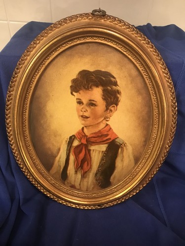 Borghese Vintage Antique Boy Portrait