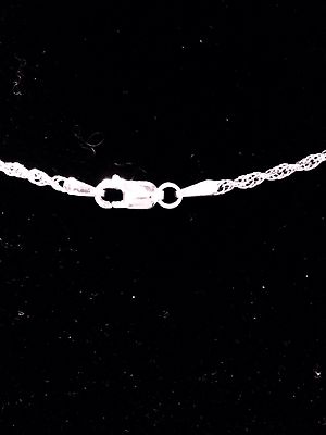 Pre-owned Leslie's ™ 14k Yellow Gold 1.5mm Wide Pendant Rope Chain Necklace 16"