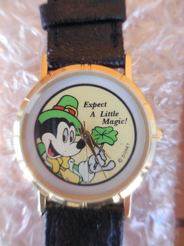 SUPER RARE DISNEY CAST WATCH LEPRECHAUN IRISH ST PATRICKS ...