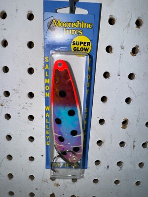 Moonshine Lures Super Glow Spoon - RV Series Magnum Cast - Brand New In Package!