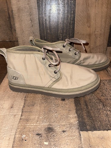 UGG Men's Ripstop Neumel chukka boots tan size 9 sneakers
